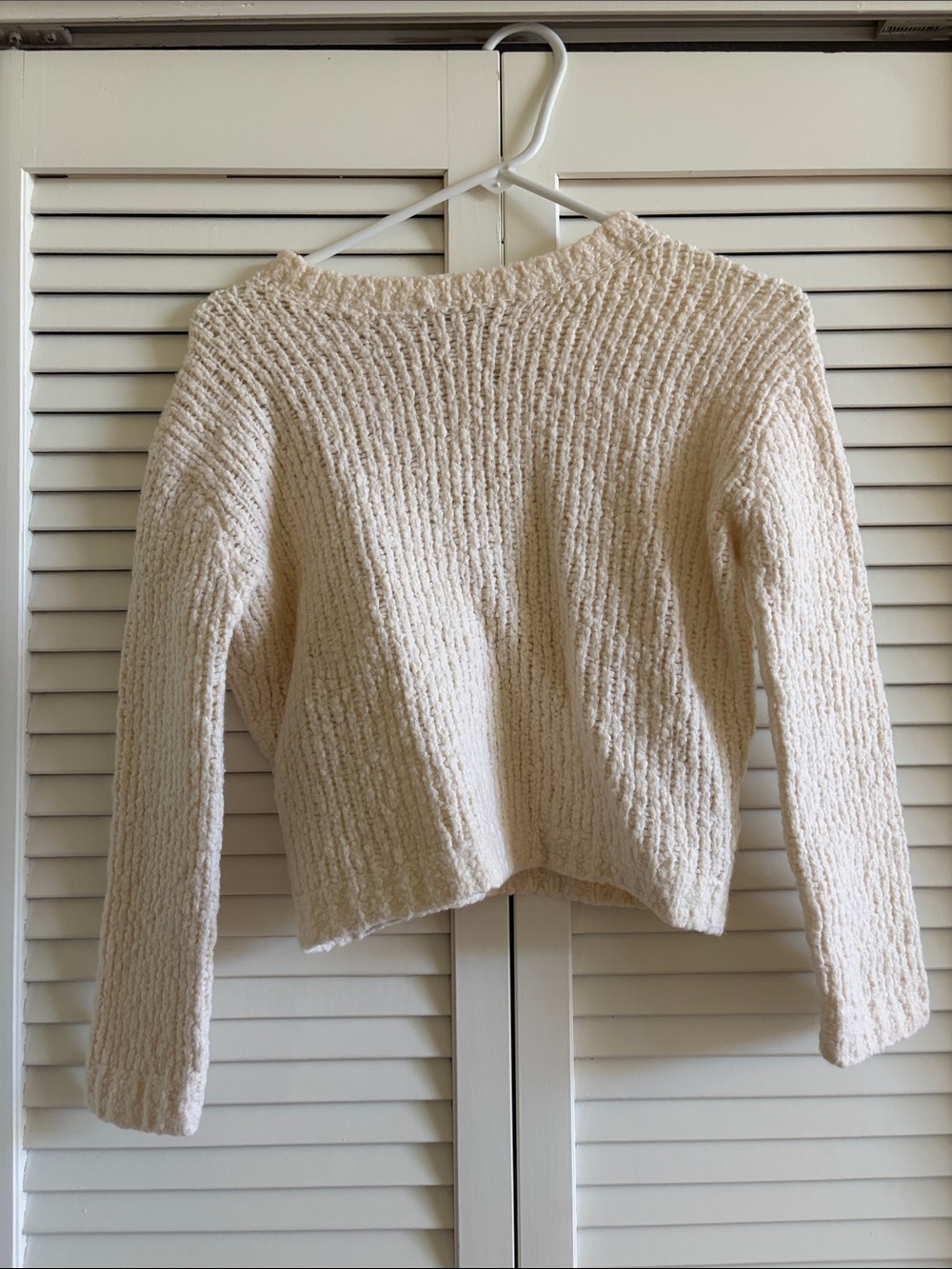 Vince Cream Wool Sweater